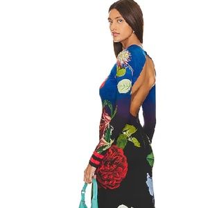 Alice + Olivia Delora Maxi Dress Size 4